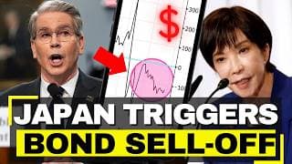 Dollar DYING on 3 Fronts - Japan Dumps at 2AM, Euro Becomes Safe Haven, Trump Wants 12% GDP