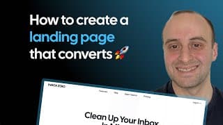 How to create a landing page that converts