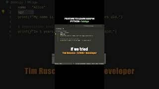 You need to understand this in Python!