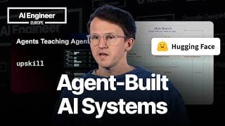 Your Coding Agent Should Do AI System Engineering — Ben Burtenshaw, Hugging Face