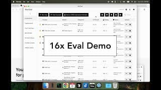 16x Eval: Effortlessly evaluate prompts and models
