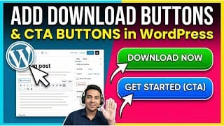 How to Add Download Button & Call To Action (CTA) Button in WordPress Posts