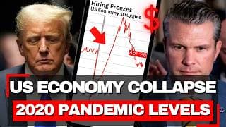 US Economy COLLAPSES to 2020 Pandemic Levels - No Lockdown This Time, Hiring FREEZING