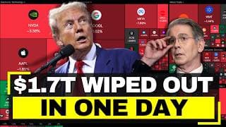 USA in PANIC as Good News CRASHES Market - $1.7T Lost, Nasdaq Worst Day Since 2025