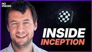 Why Diffusion Will Win AI Inference with Inception Co-Founder and CEO Stefano Ermon