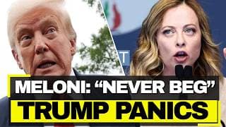 Trump PANICS As LAST European Ally Calls Him a LIAR - "Neither I Nor Italy EVER Beg"