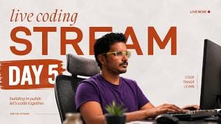 Day 5 of Live Coding until I make $1,000,000 ARR