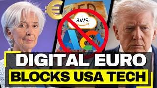 ECB KICKS OUT Amazon/Microsoft - Digital Euro on EU-Only Clouds, US Can't Touch European Money