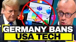 Germany BANS Microsoft Completely - Europe Cuts USA Tech From Government, Digital Sovereignty