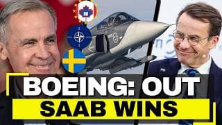 Canada Rejects BOTH US Bids - Picks SWEDISH Jet on Canadian Airframe, Boeing OUT