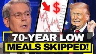 USA Economy COLLAPSING - Goldman: "Soft Landing Dead," 70-Year Record LOW, 1 in 4 Skip Meals