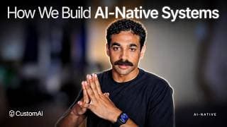 How We Build AI-Native Systems Worth Millions of Dollars
