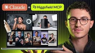 I Built My Entire Content Workflow With Claude & Higgsfield