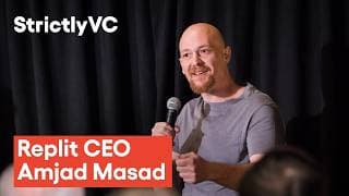 CEO Amjad Masad on How Replit Is Changing Who Gets to Build Software | StrictlyVC
