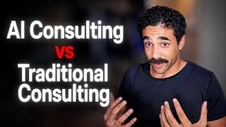 Why AI consulting is DIFFERENT than traditional consulting