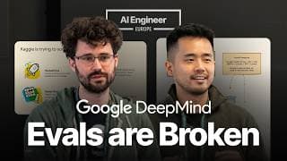 Agentic Evaluations at Scale, For Everybody — Nicholas Kang & Michael Aaron, Google DeepMind