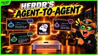 Herdr's Agent-to-Agent is SHOCKING!!!! π±π€―π₯