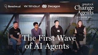 Pioneering Agentic Applications with Decagon, Resolve AI, and Windsurf