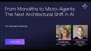 From Monoliths to Specialized agents