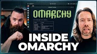 Is Linux the perfect operating system? - Omarchy interview with DHH