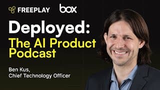 Building Box's AI Platform: Enterprise Lessons in Scaling LLMs | Ben Kus, CTO of Box