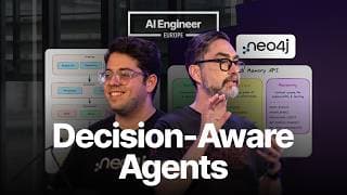 Context Graphs for Explainable, Decision-Aware AI Agents — Andreas Kollegger & Zaid Zaim, Neo4j