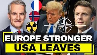 Europe Builds Nuclear SHIELD as USA Guts NATO - 9 Nations Under France, Zero US Submarines