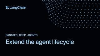 Middleware for Managed Deep Agents