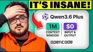 Qwen3.6 Plus is COMPLETELY FREE (1M Context + $0 Tokens)