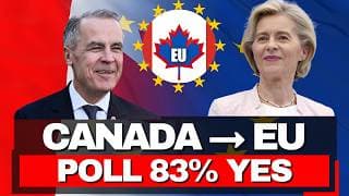 Canada EXITS US Orbit - 83% Open to Joining EU, America's Closest Ally Leaves