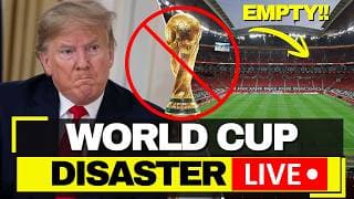 World Cup COLLAPSE on Camera - Hotels Empty, FIFA Cancels Rooms, Fans Missing, USA in Crisis