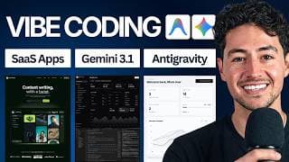 VIBE CODING FULL COURSE: Gemini 3.1 + Antigravity (6 Hrs)