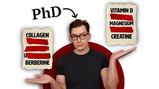 15 Supplements Reviewed by a PhD - 62 Studies Later