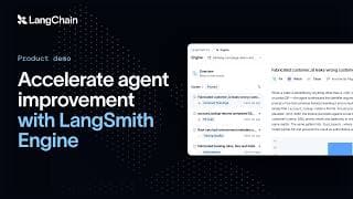 Accelerate agent improvement with LangSmith Engine
