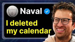 Naval says calendars are dumb (LIVE Q&A)