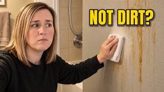 Why Your Bathroom Walls Keep Dripping Brown