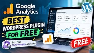 The Best FREE Google Analytics Dashboard for WordPress (GA4) - FREE MonsterInsights Alternative 2026