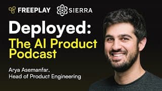 Building Enterprise-Grade AI Agents: Lessons from Sierra's Arya Asemanfar