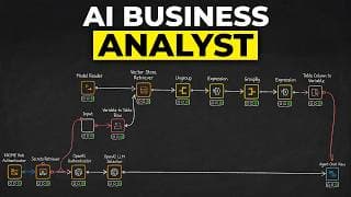 I Built an AI App to Analyze My Own Business Data (No Code)