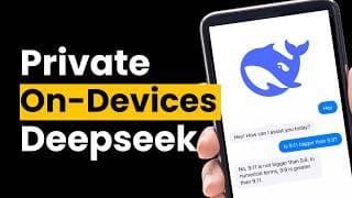 The ONLY way to run your own Deepseek on mobile...