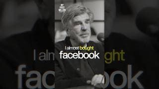 He almost bought facebook