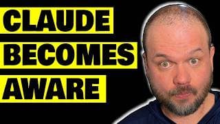 Claude JUST became AWARE