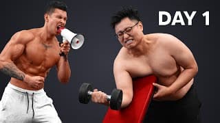 I Made Him Train Like Me for 30 Days (INSANE Results)