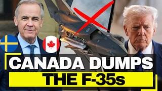 Canada Rejects 60 American F-35s - Chooses Swedish Jets Built in Montreal, USA SIDELINED