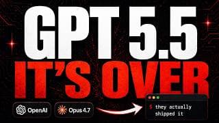 OPENAI COOKED? GPT 5.5 JUST DROPPED (ChatGPT's Mythos)