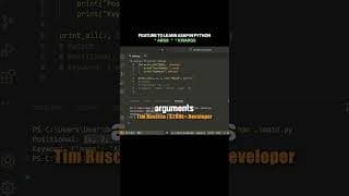 You need to learn this in Python asap!
