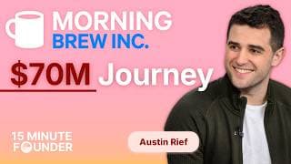 Keep It Small and Keep It All: How Morning Brew Hit $70M Without VC Money