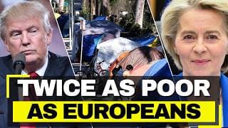 Oxford Study EXPOSES USA: Americans Twice as Poor as Europeans, 35-Year Decline Hidden