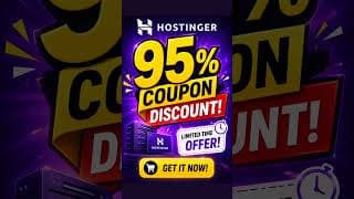 Hostinger Coupon Code 2026 β Best Promo for Bloggers | September #hostingercoupon