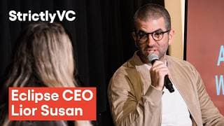 Eclipse Ventures Co-Founder Lior Susan's Insights Into a $1.3B Bet on Physical AI | StrictlyVC